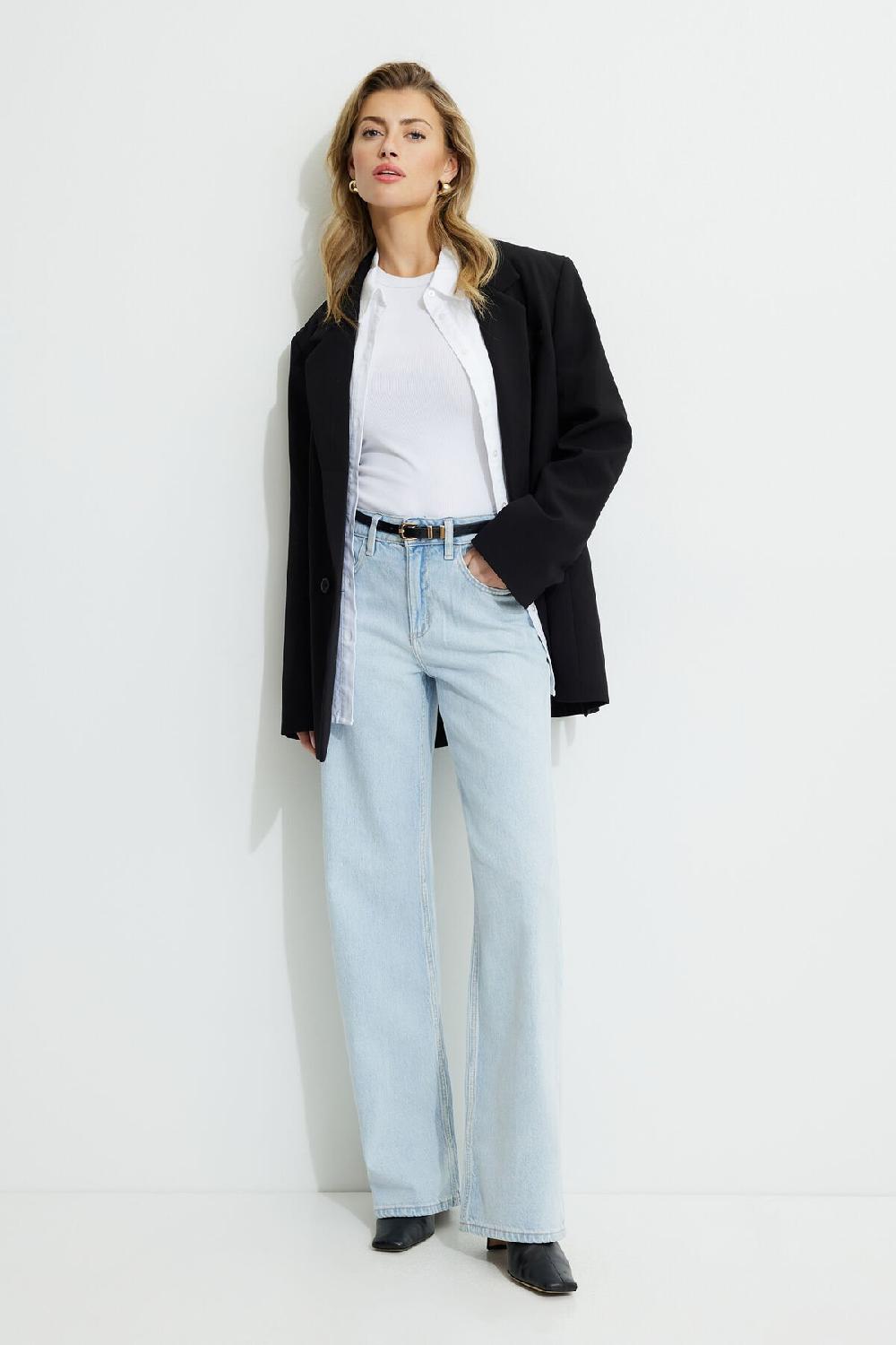 Dynamite Jean à Jambe Large Heidi