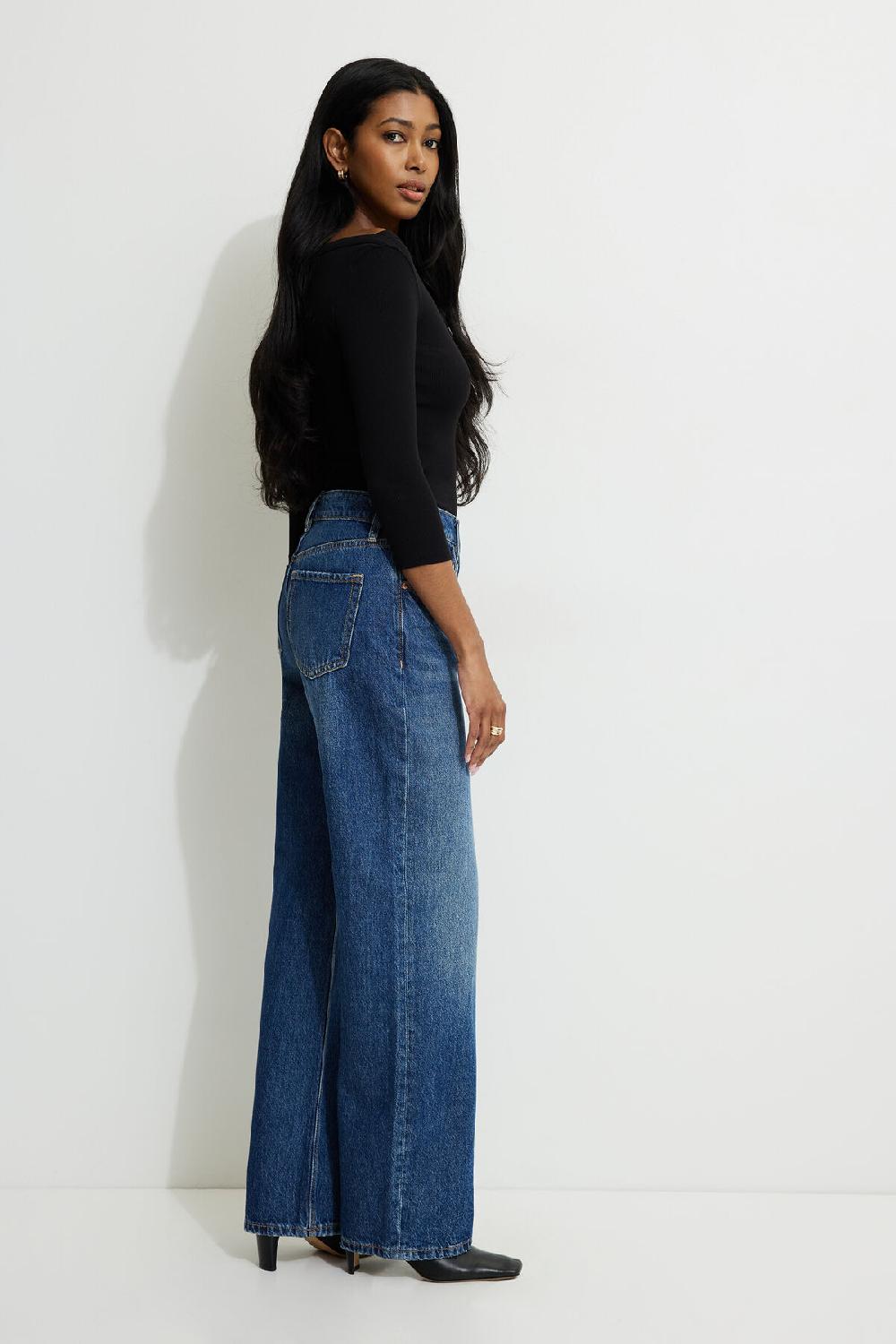 Dynamite Jean à Jambe Large Heidi