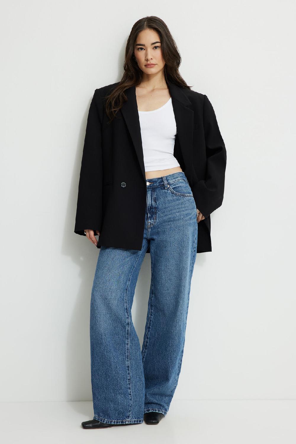 Dynamite Jean Ample à Jambe Droite Sydney