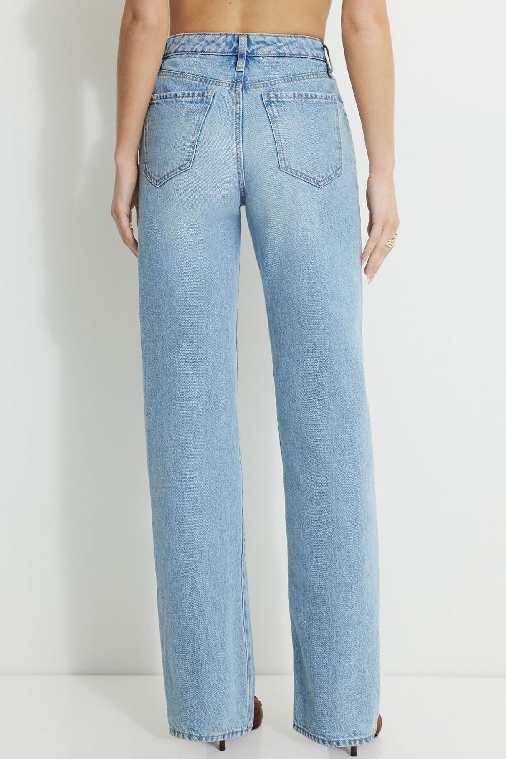 Dynamite Jean Cara à Jambe Droite Et Taille Haute