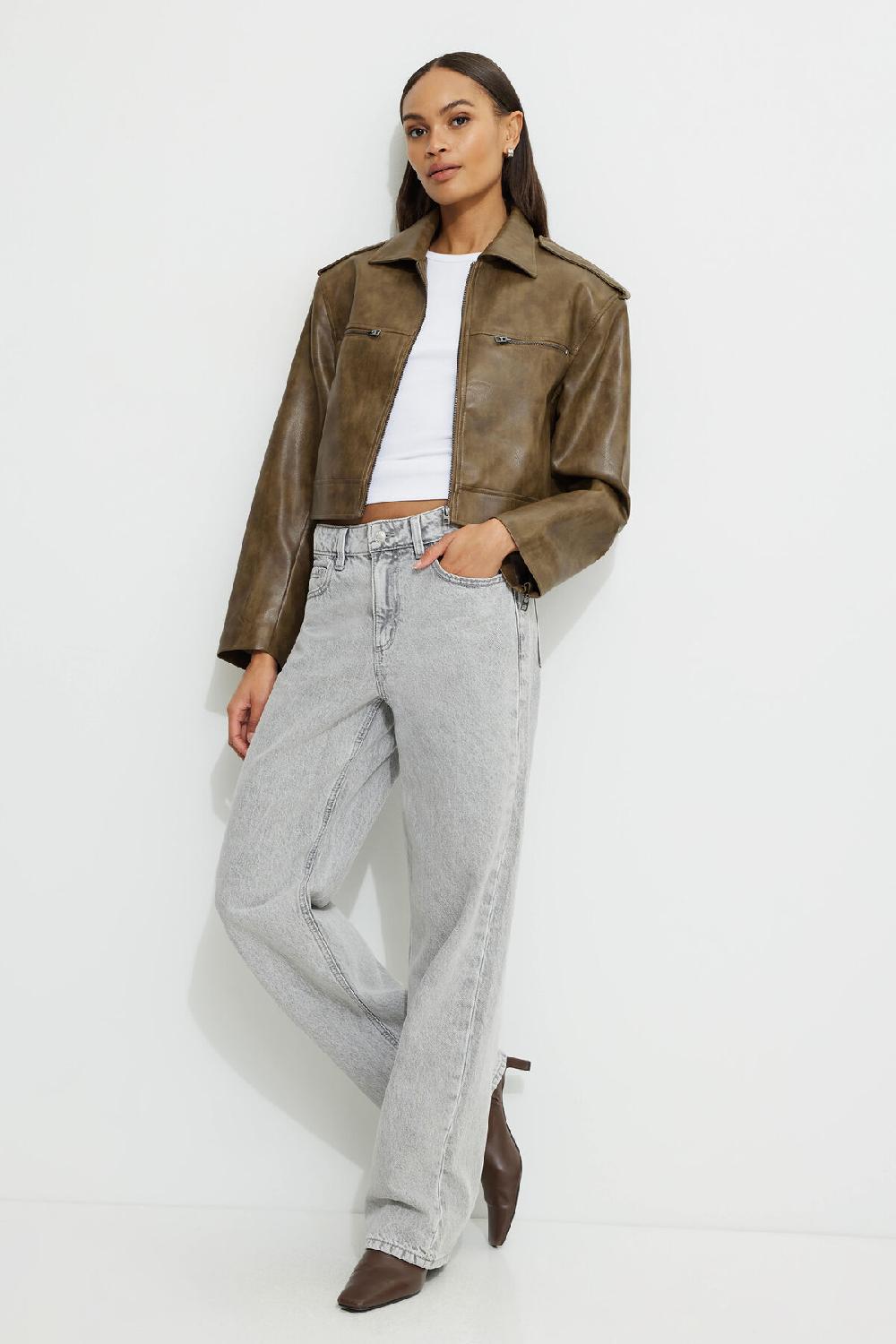 dynamite Jean droit décontracté Mika