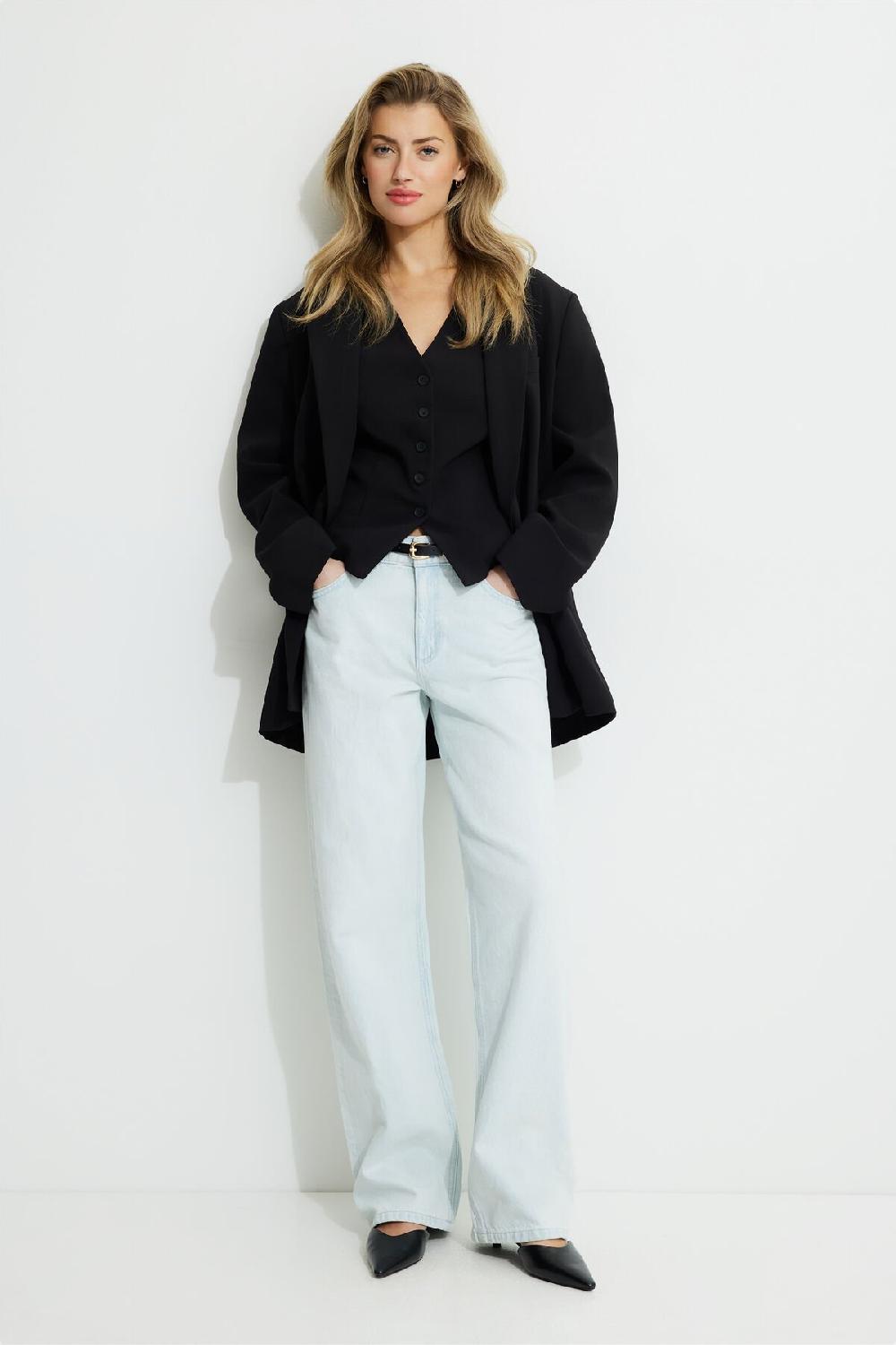 dynamite Jean droit décontracté Mika