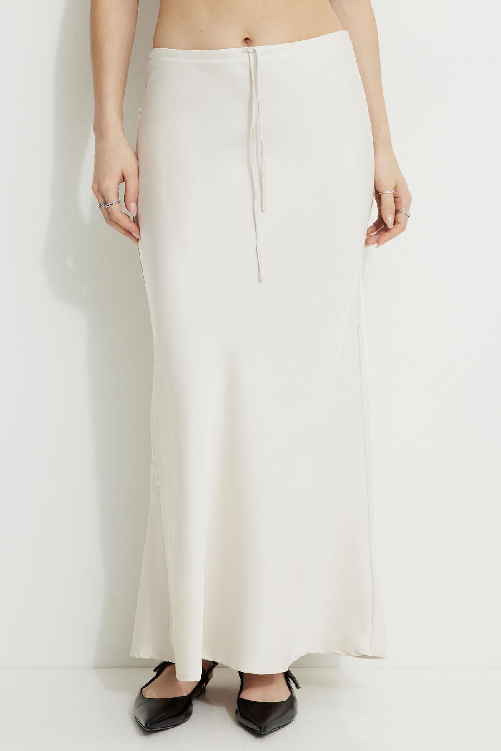 Dynamite Jupe Maxi à Enfiler En Satin Cary
