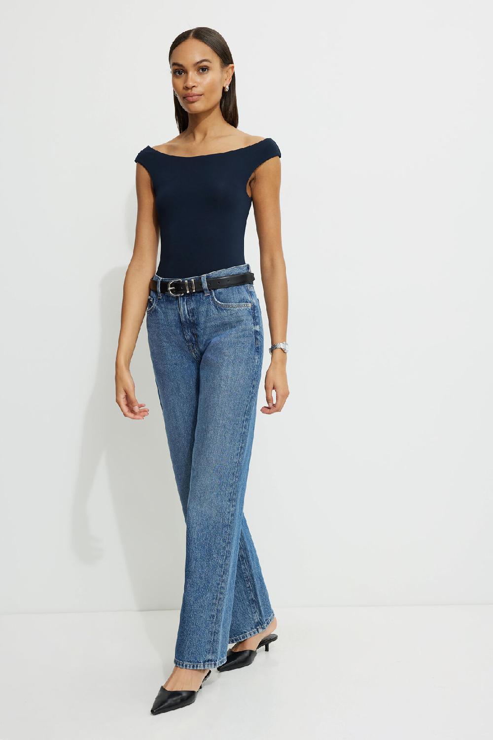 Dynamite Justaucorps à épaules Dégagées En Jersey