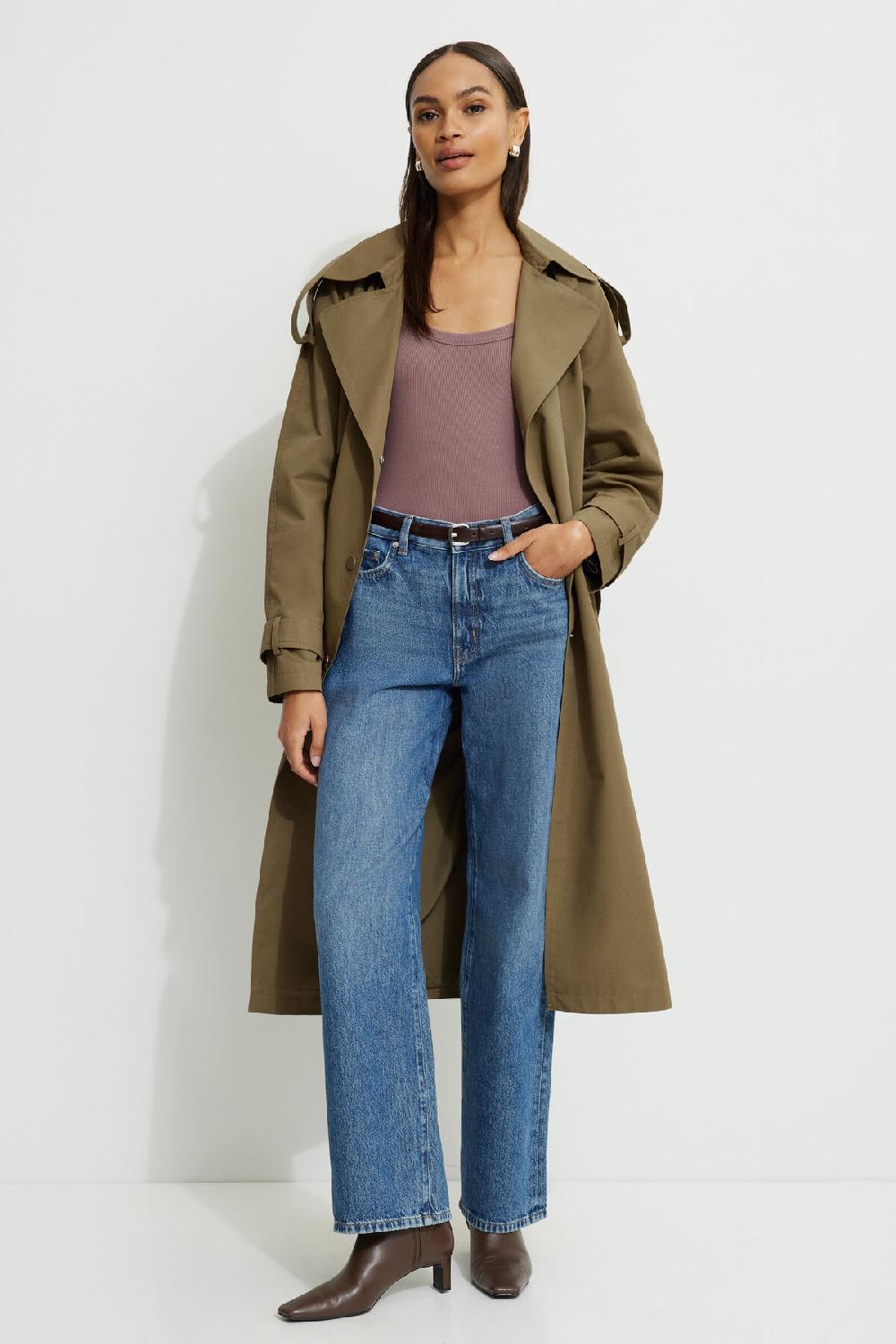 Dynamite Justaucorps Côtelé à Col échancré