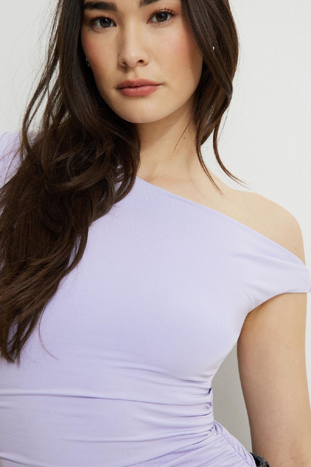 Dynamite Justaucorps Drapé En Jersey à Une épaule