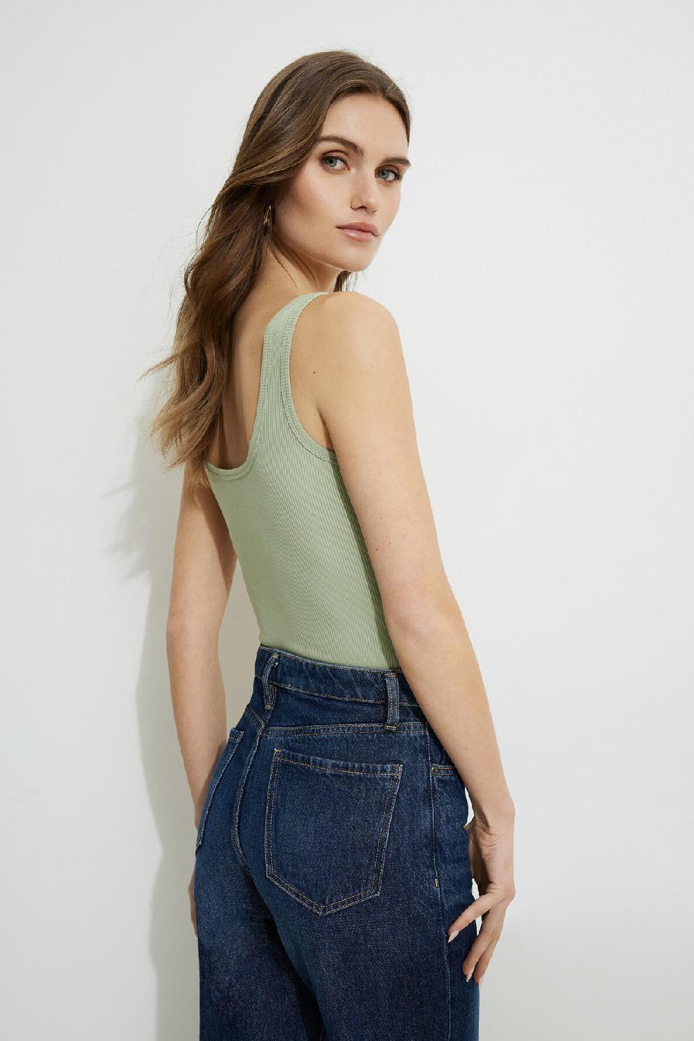 Dynamite Justaucorps Henley Côtelé