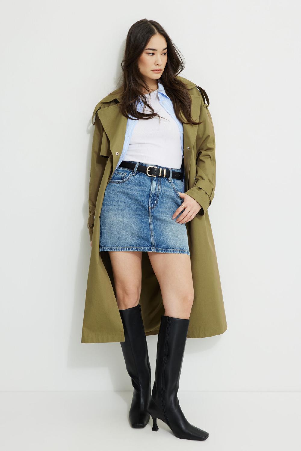 dynamite Minijupe en denim