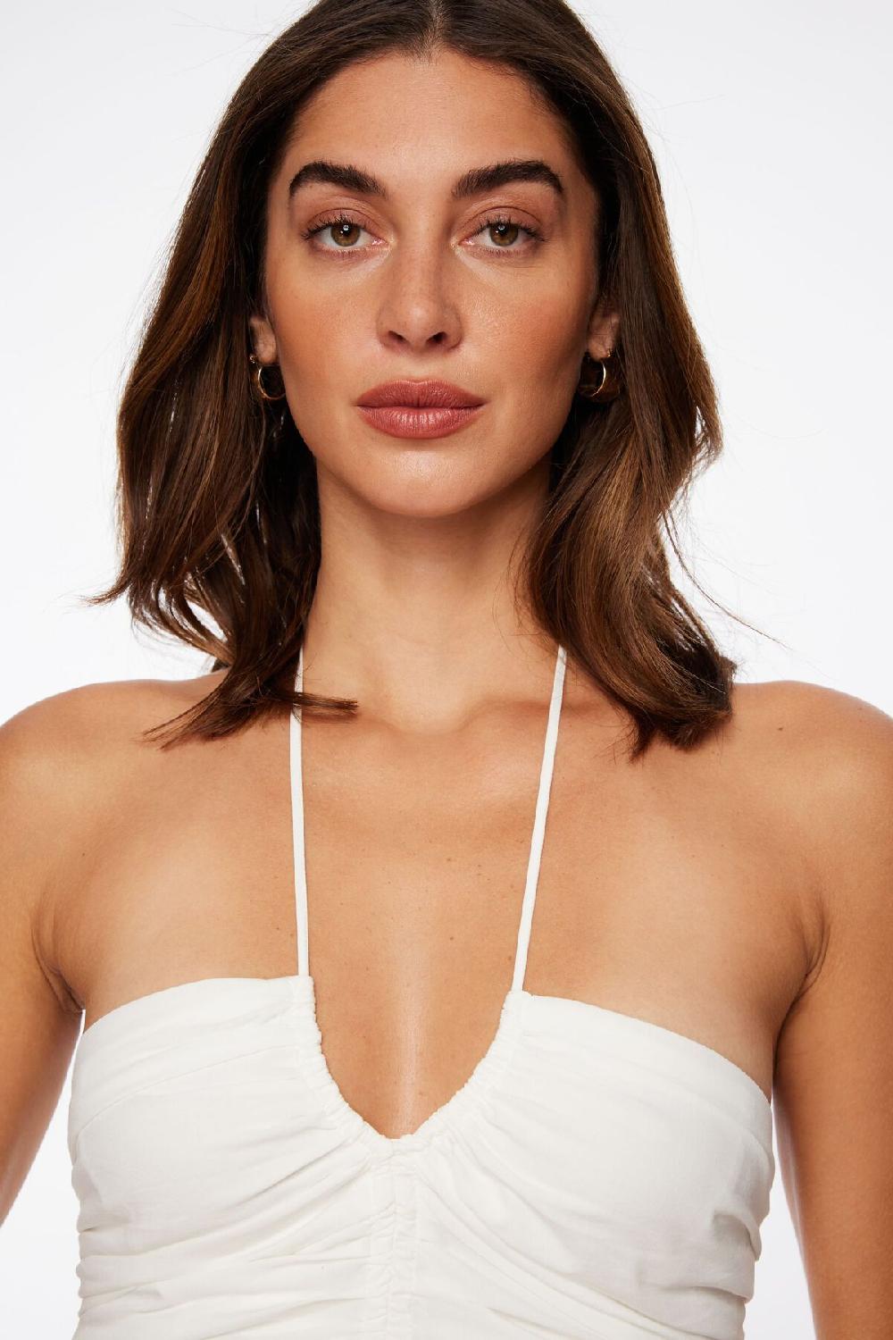 Dynamite Minirobe à Col Licou Et œillets