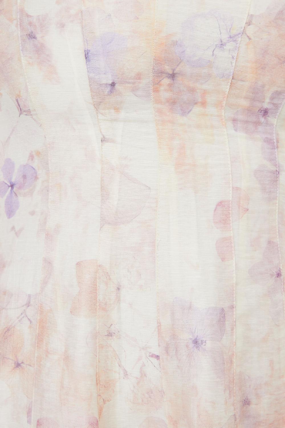 Dynamite Minirobe Amelie à Manches Bouffantes