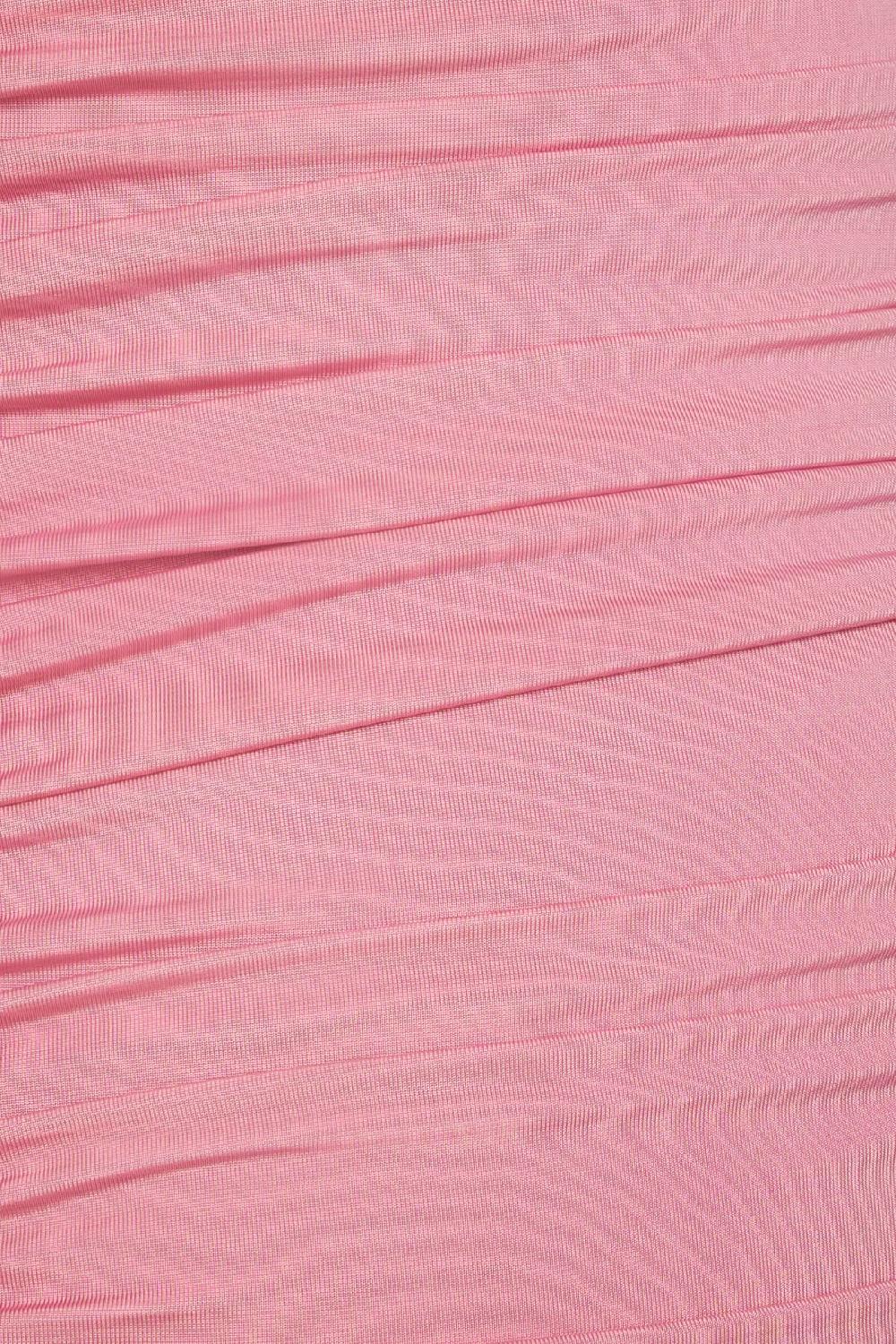 Dynamite Minirobe Froncée à épaules Dégagées