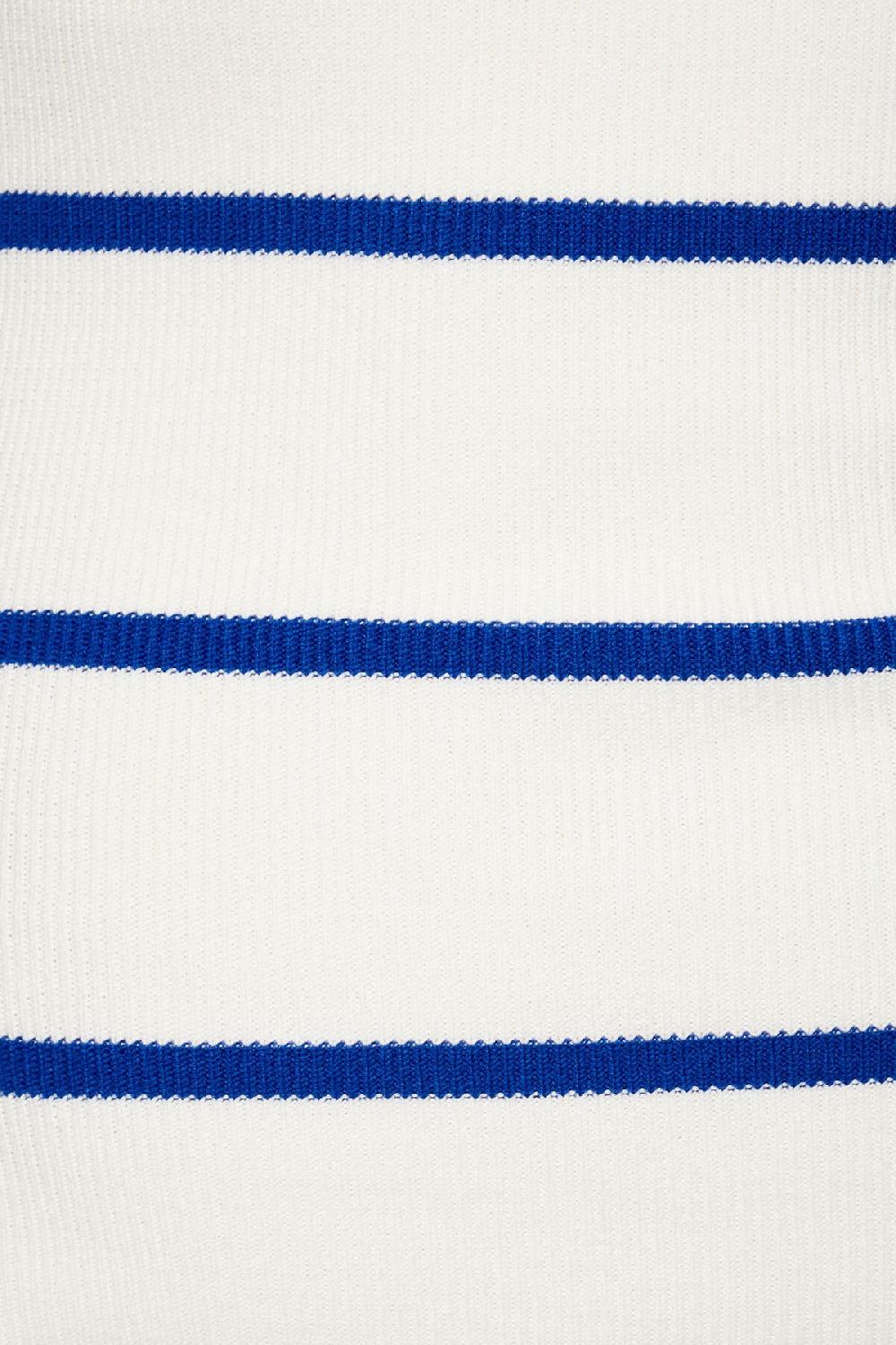 Dynamite Minirobe Licou En Tricot à Dos Ouvert