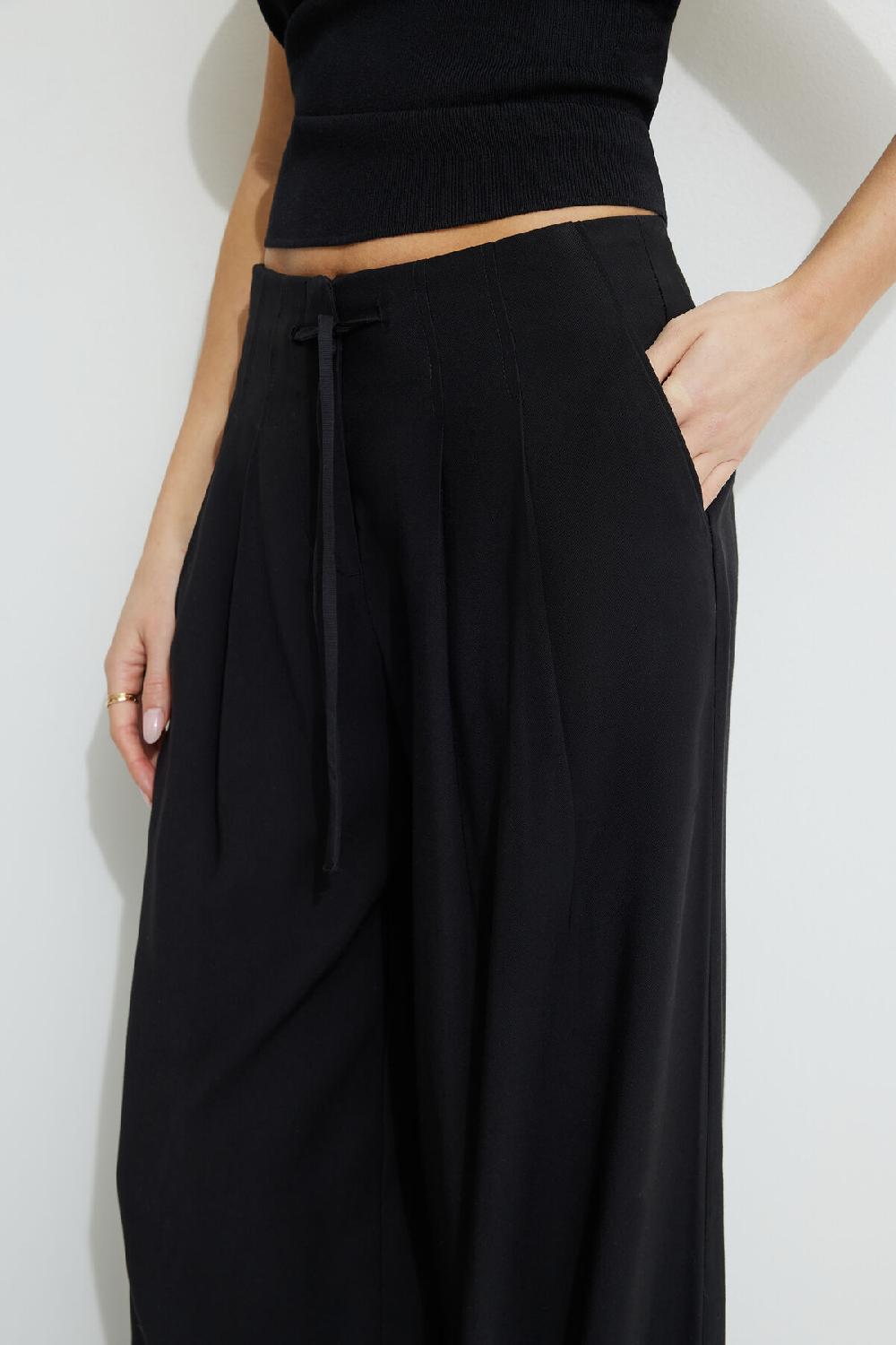 Dynamite Pantalon à Cordon Et Jambe Large