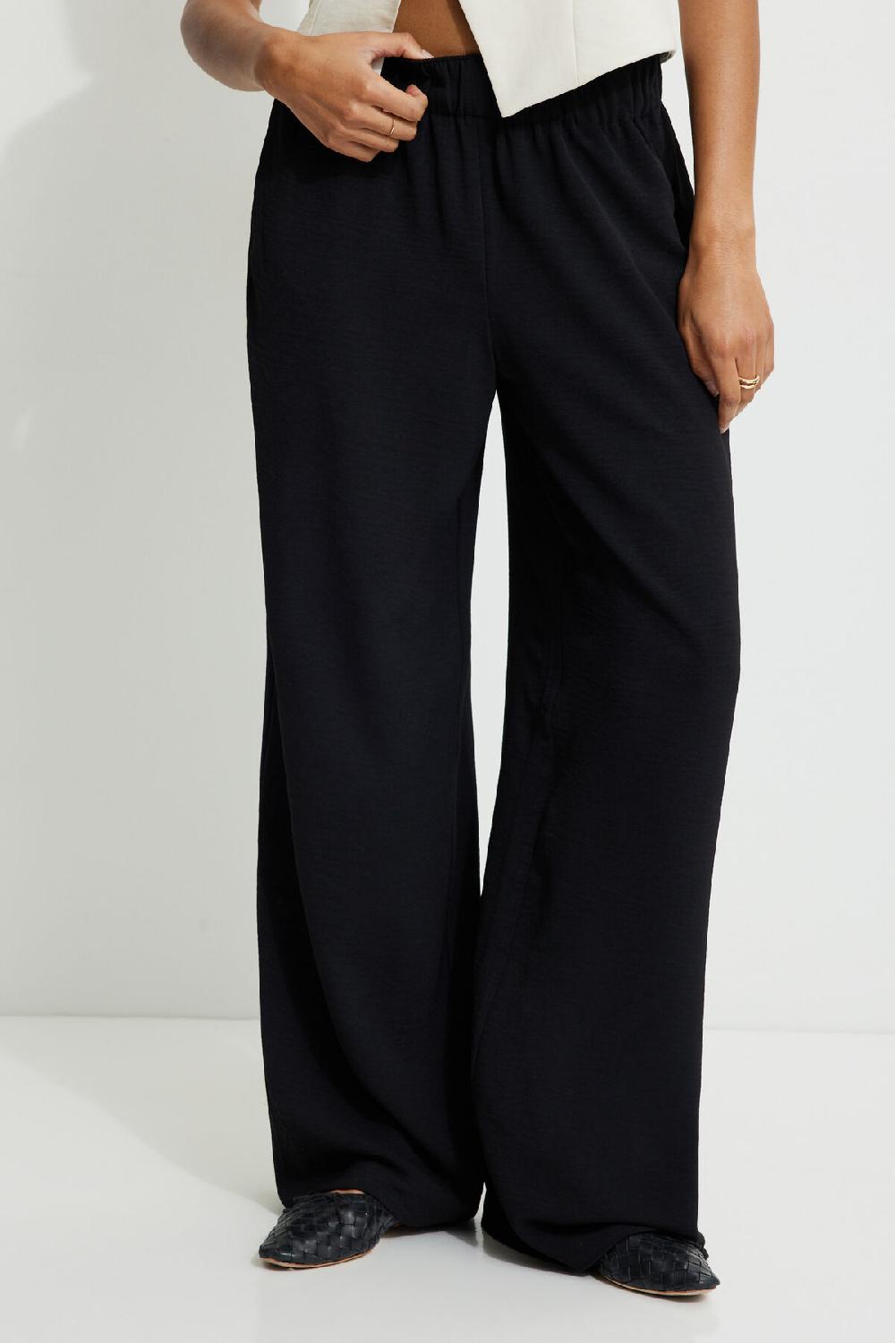 Dynamite Pantalon à Enfiler à Jambe Large