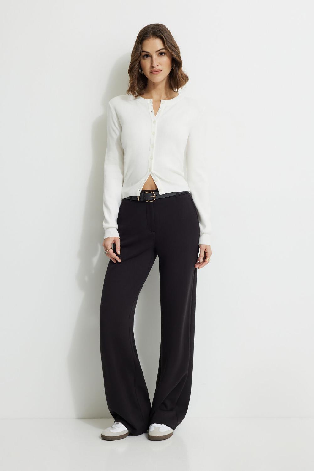 dynamite Pantalon Anywear à jambe droite en scuba