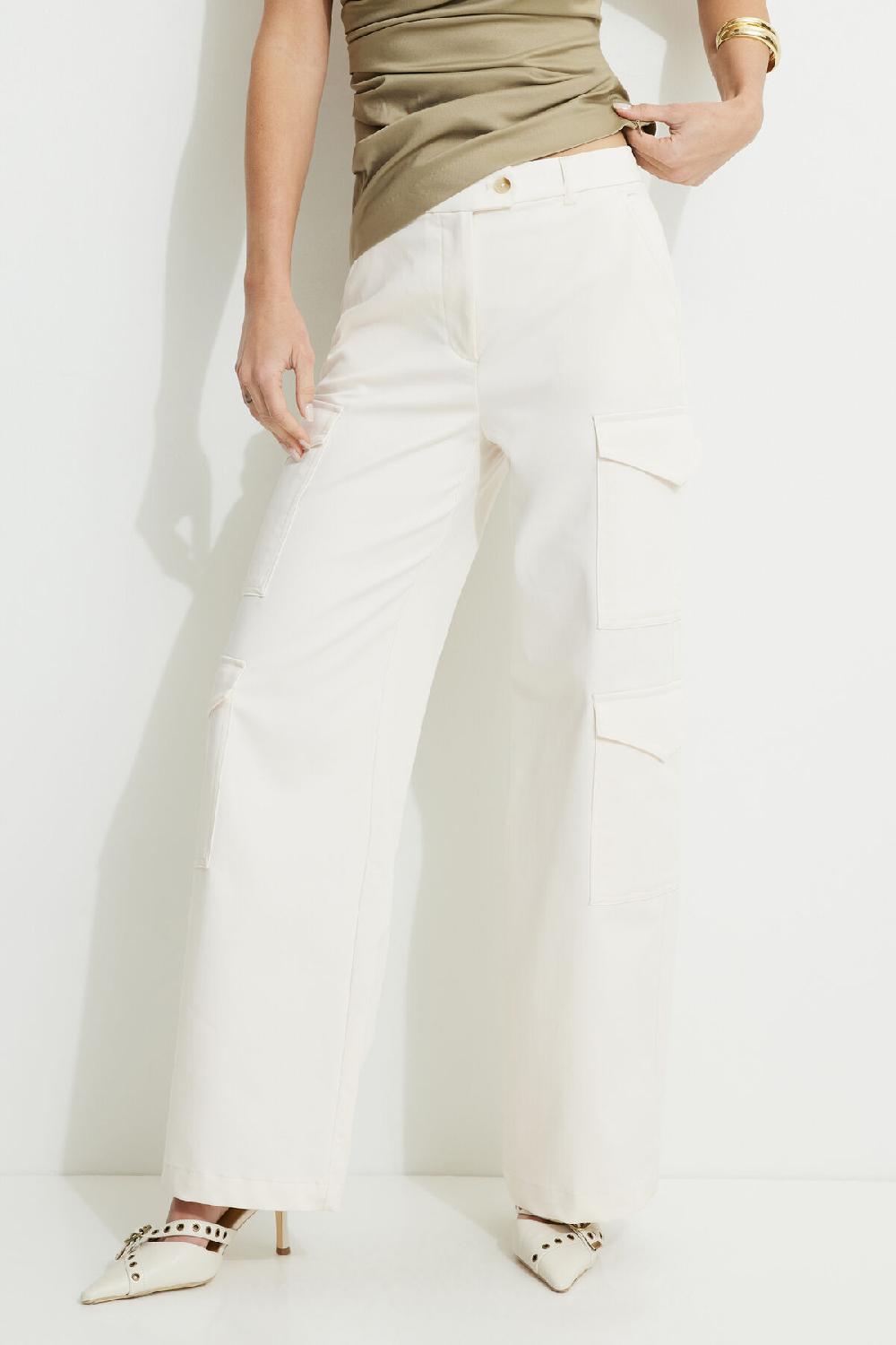 Dynamite Pantalon Cargo à Jambe Droite