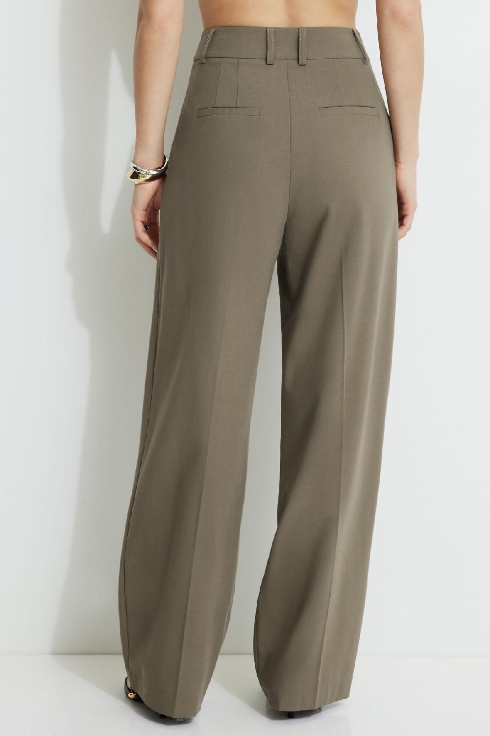 Dynamite Pantalon Sofia Plissé à Jambe Droite