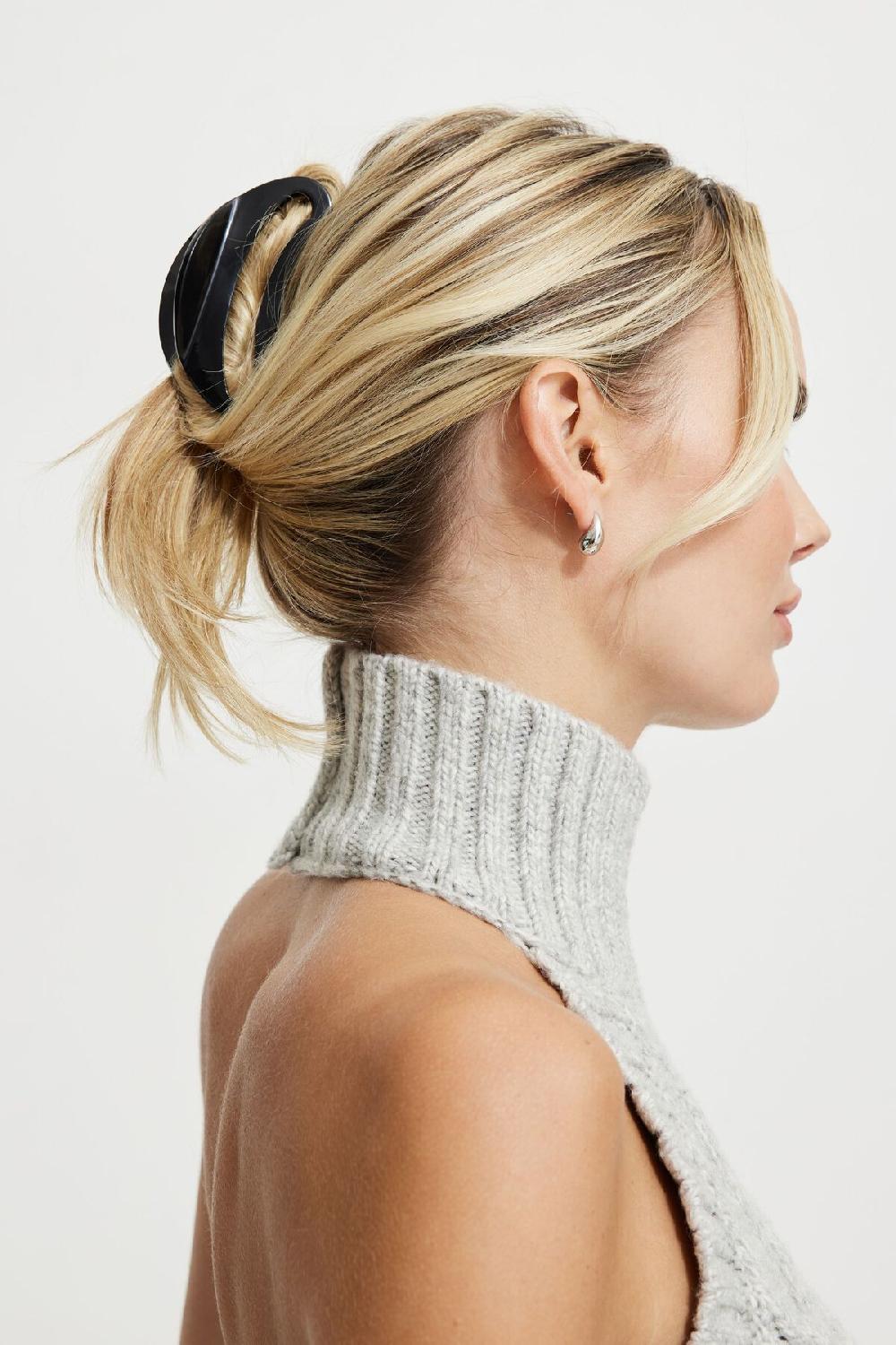 dynamite Pince à cheveux arrondie en acétate