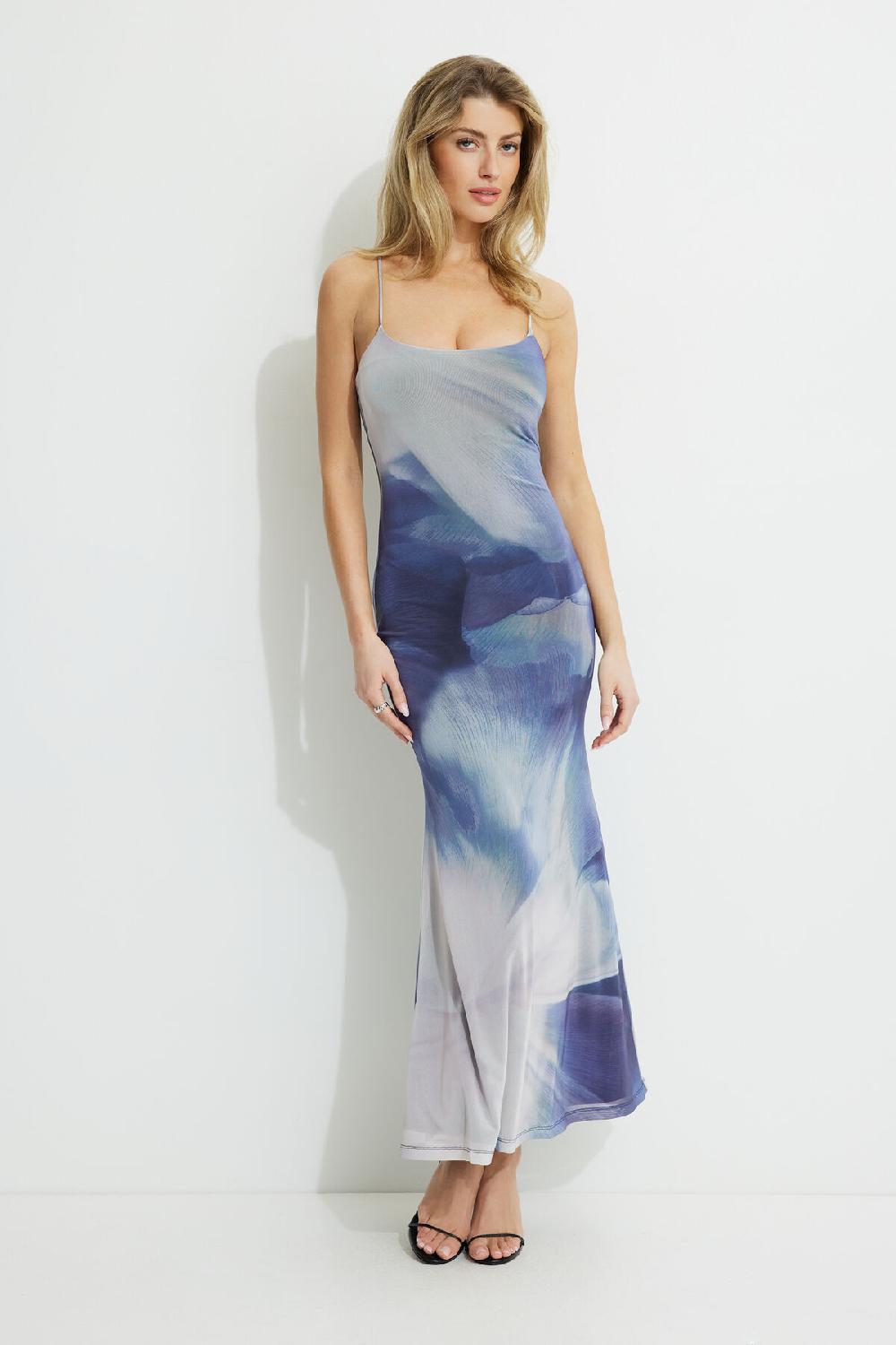 dynamite Robe maxi à col échancré Simona