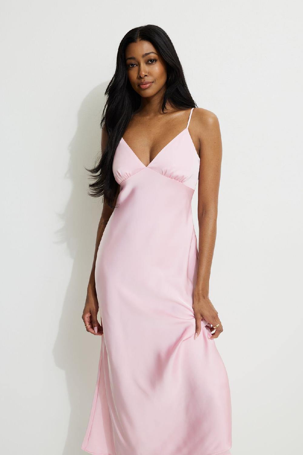 Dynamite Robe Maxi à Enfiler à Buste Empire Sage