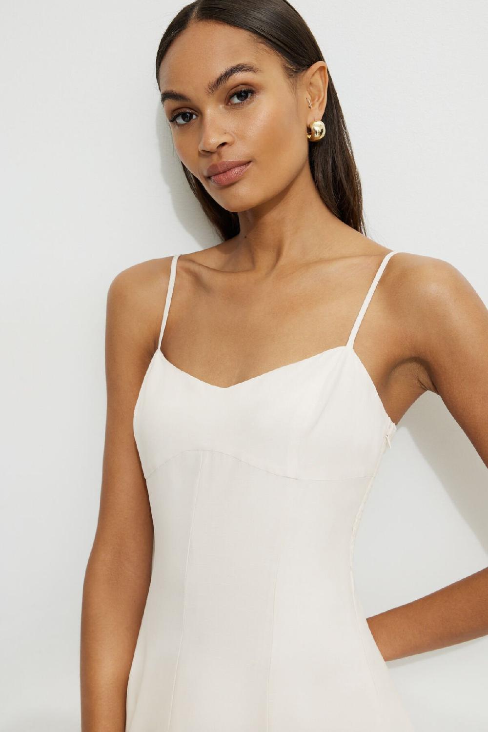 Dynamite Robe Maxi Belle à Col En Cœur