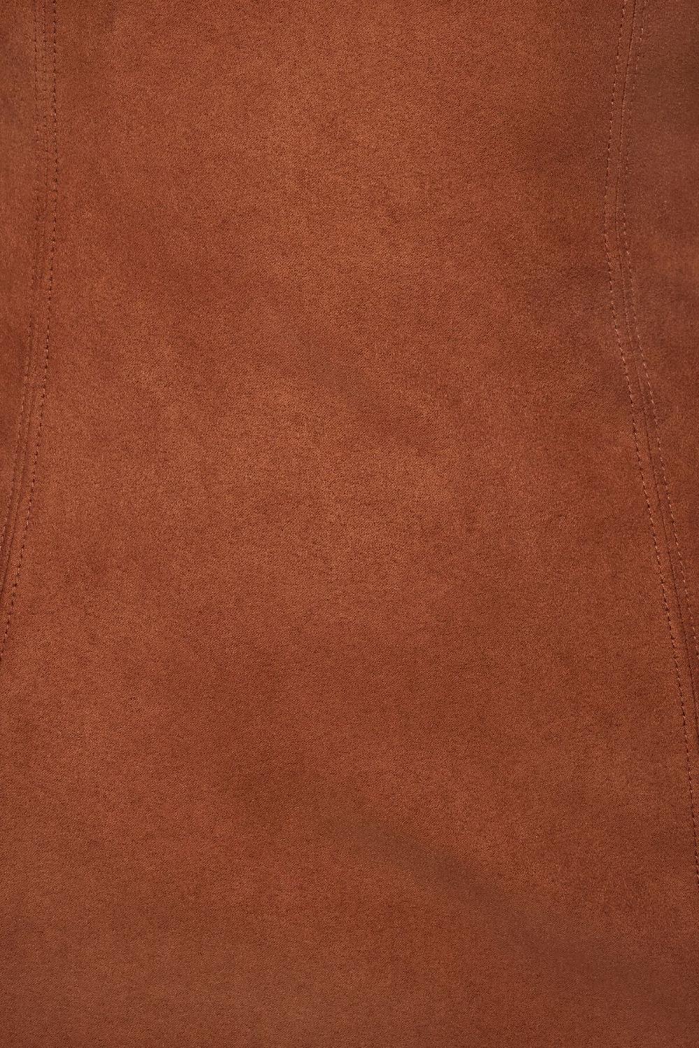 Dynamite Robe Maxi En Faux Suède Amira