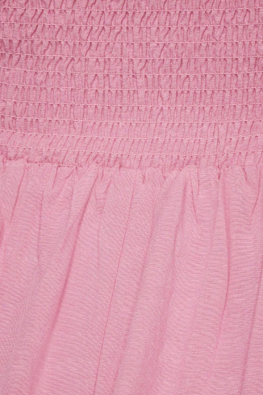 Dynamite Robe Maxi Style Cami Froncée En Lin