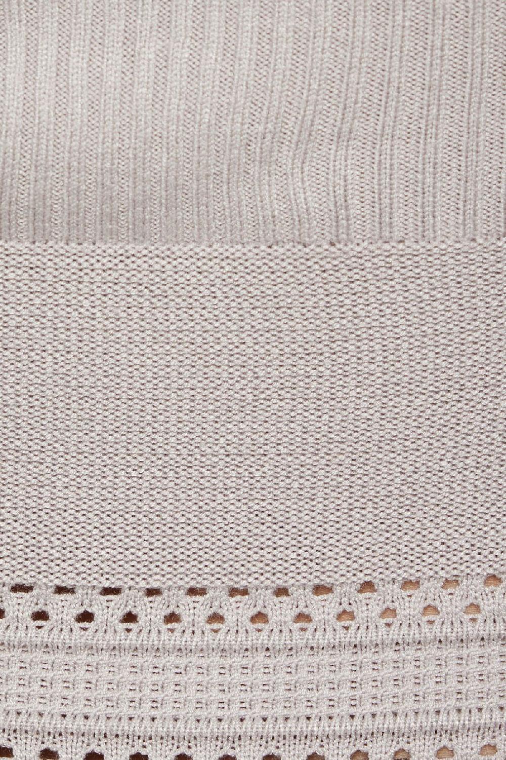 Dynamite Robe Midi Moulante En Tricot à Col Licou