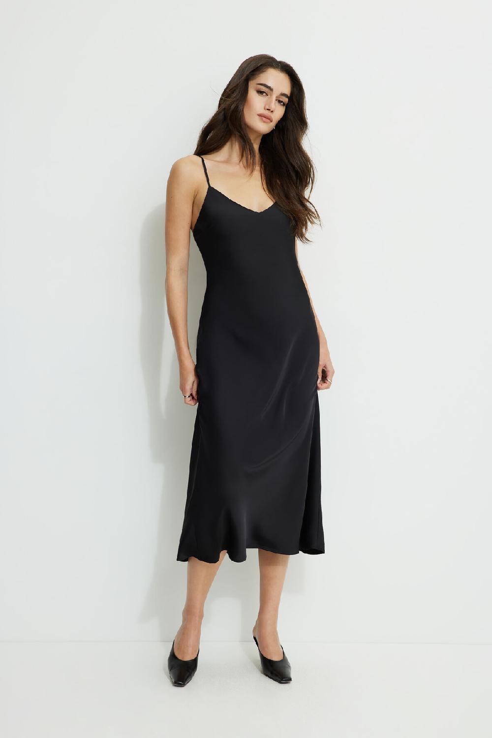 Dynamite Robe Nuisette Maxi En Satin Aimee