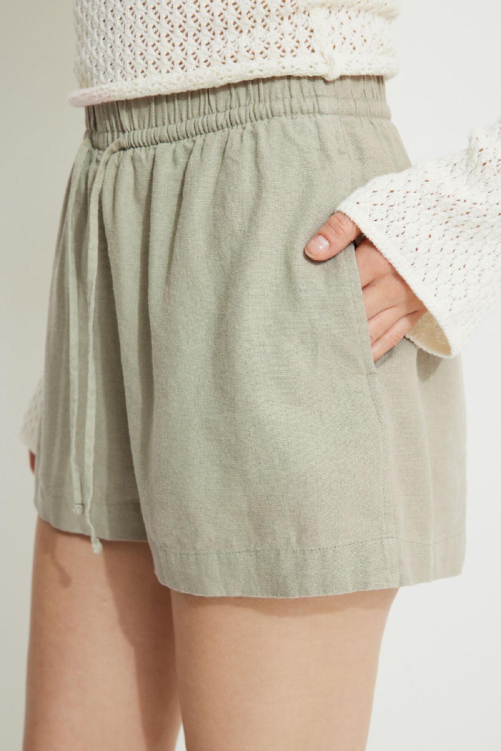 Dynamite Short En Lin à Enfiler