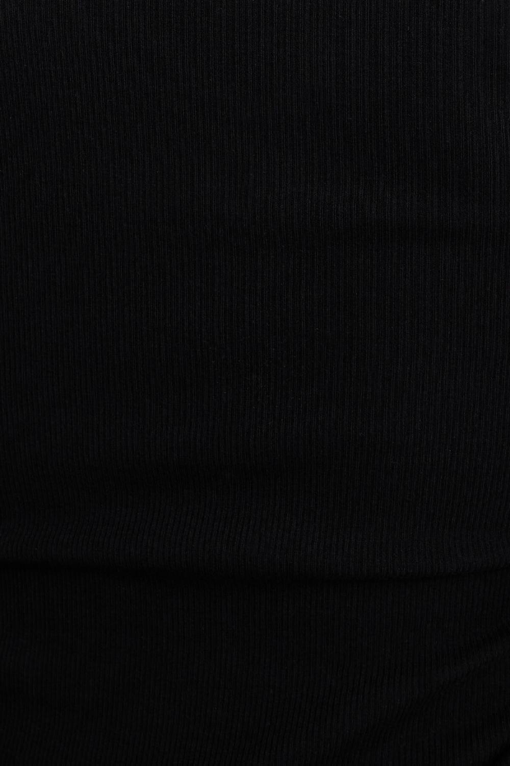 Dynamite T Shirt Côtelé Stella à Manches Longues