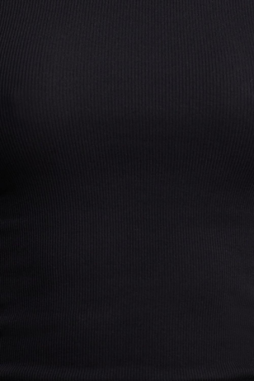 Dynamite T Shirt Côtelée à Manches Longues Tedi