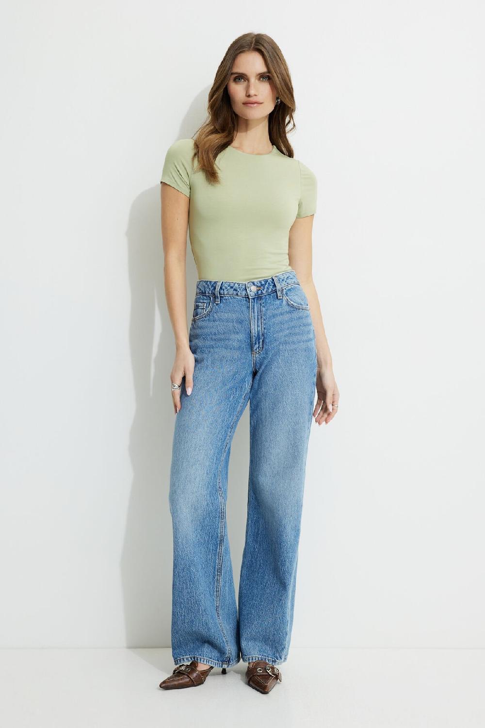 Dynamite T Shirt En Jersey à Col Rond Drea