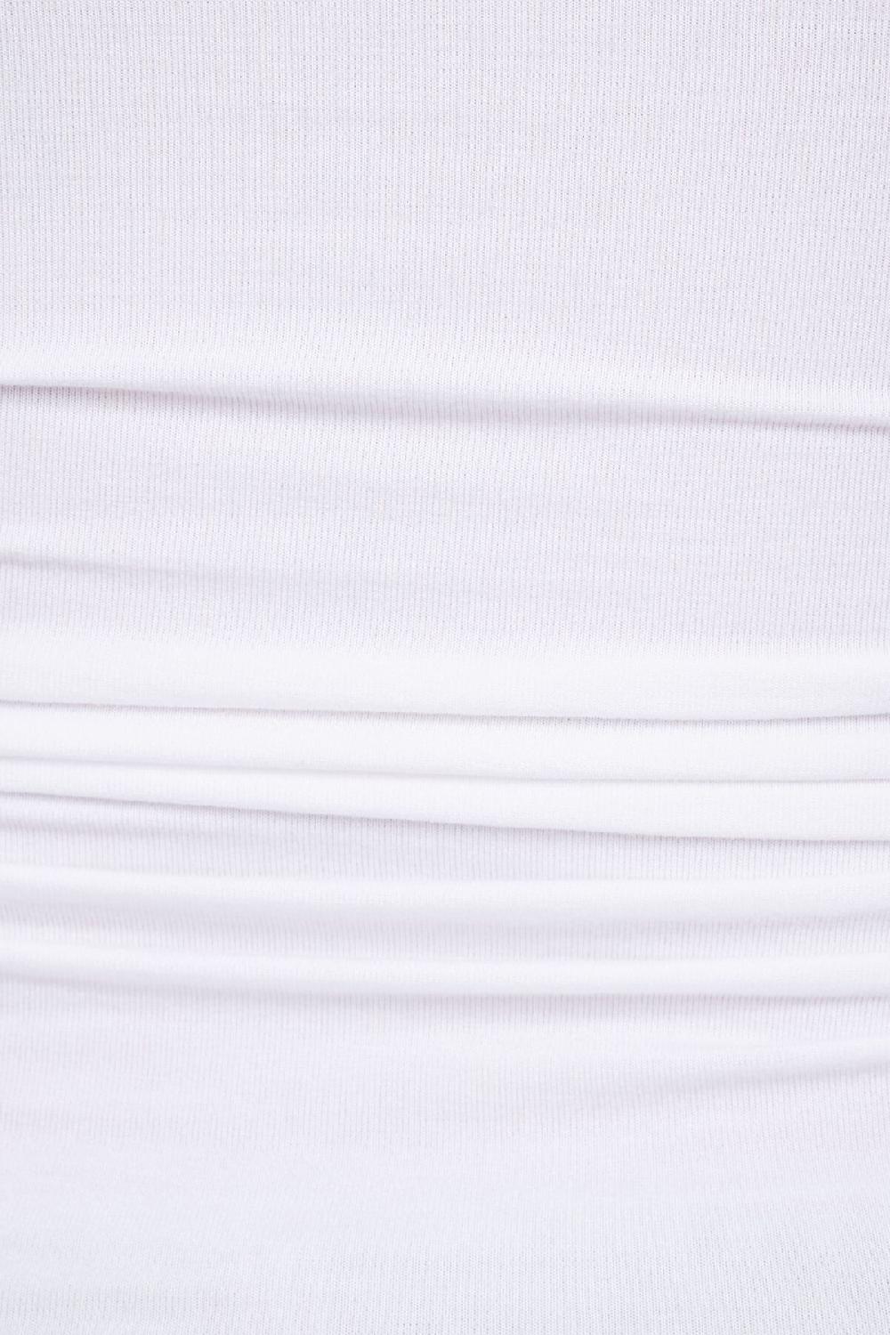 Dynamite T Shirt Froncé à épaules Dégagées Hana