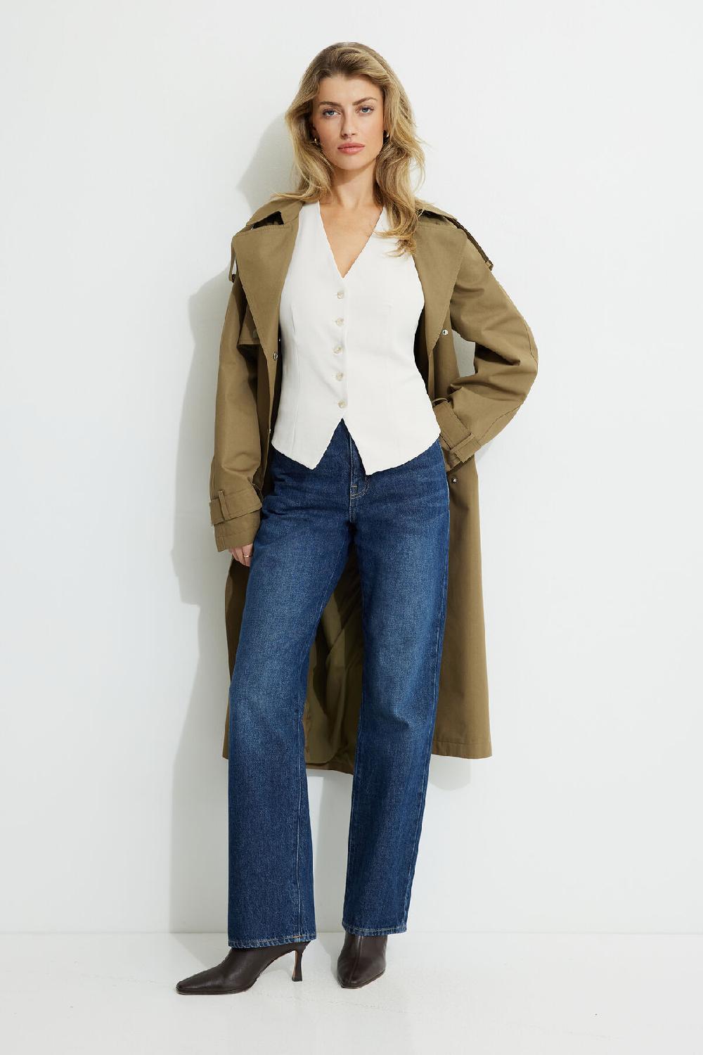 Dynamite Veste Sans Manches à Dos Cintré Nelly