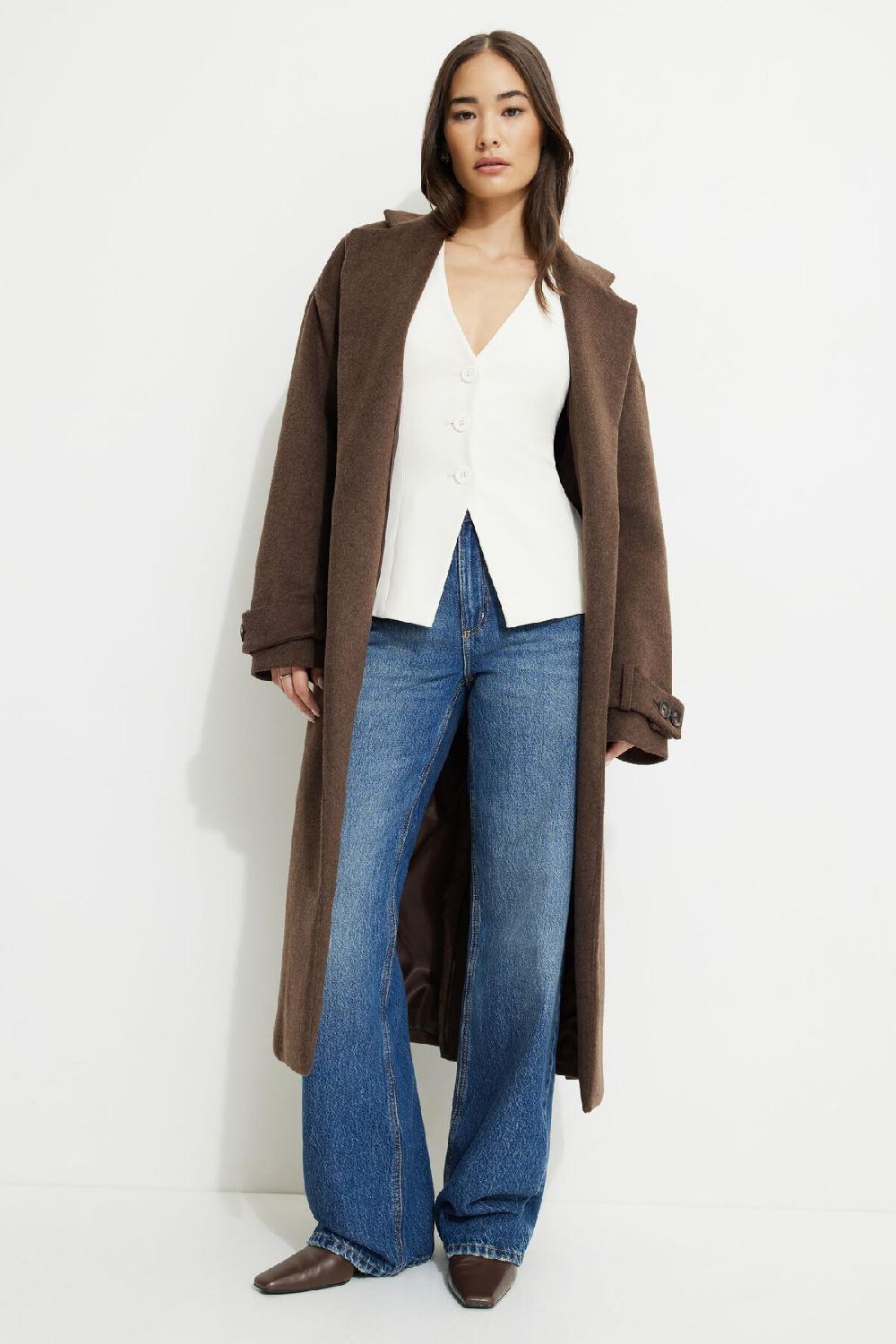 Dynamite Veste Sans Manches Ajustée à Col En V