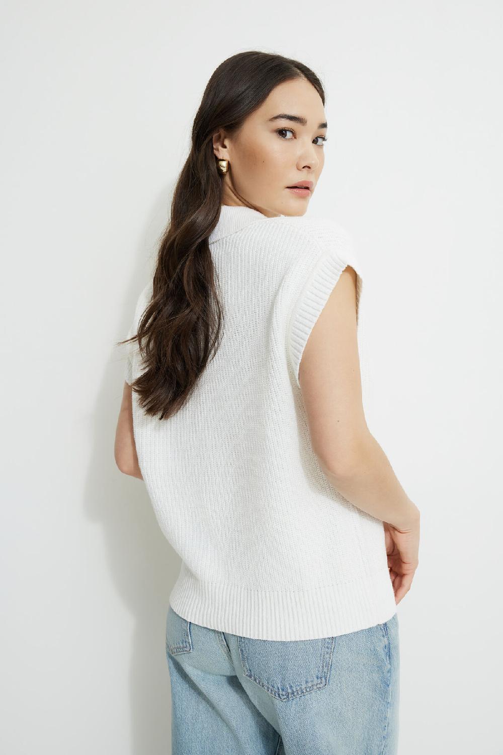 Dynamite Veste Sans Manches En Tricot Ample