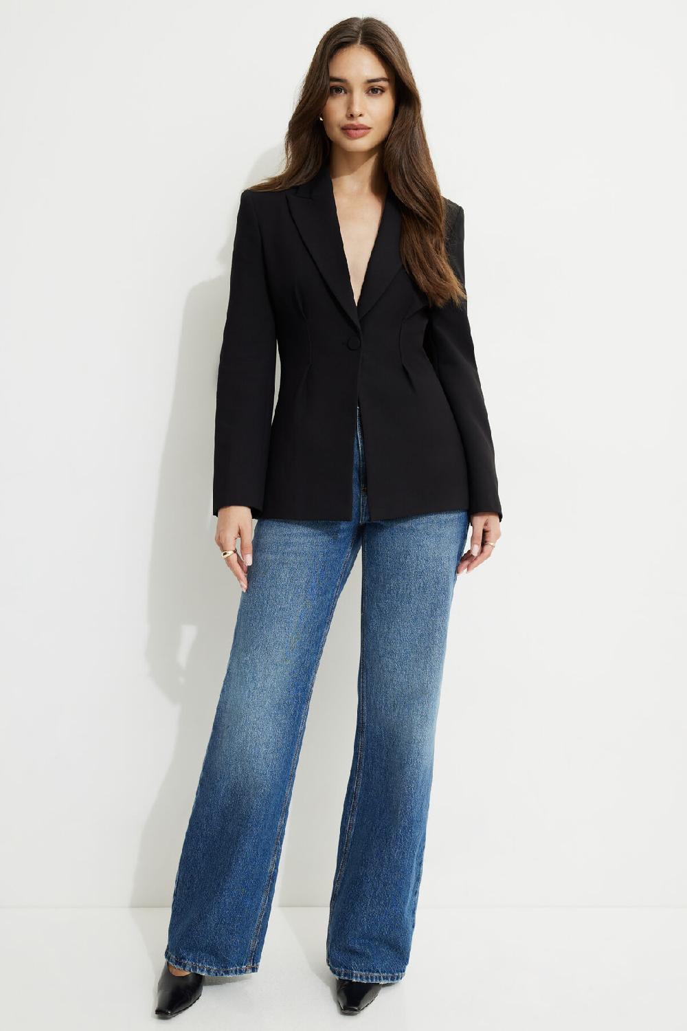 Dynamite Veston Ajusté à Un Bouton