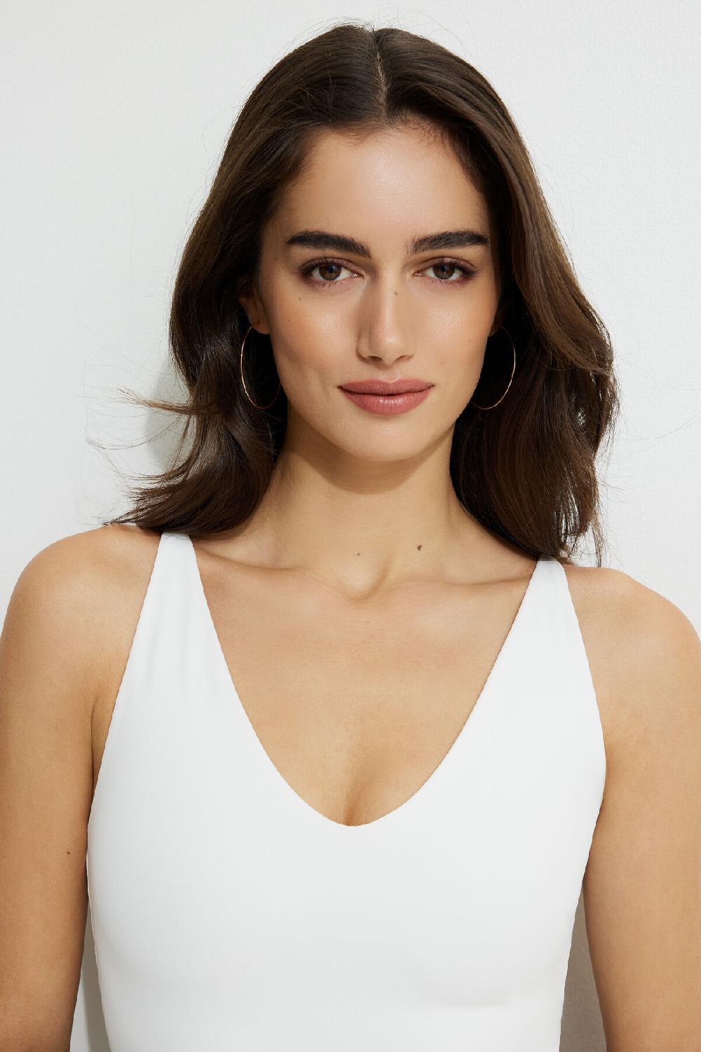 dynamite Ensemble de 2 paires d'anneaux d’oreilles minces