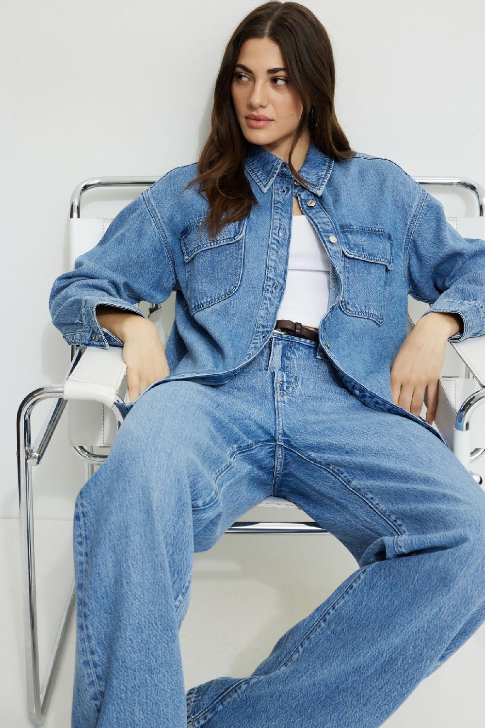 Dynamite Jean Ample à Jambe Droite En Tencelᵐᶜ Sydney