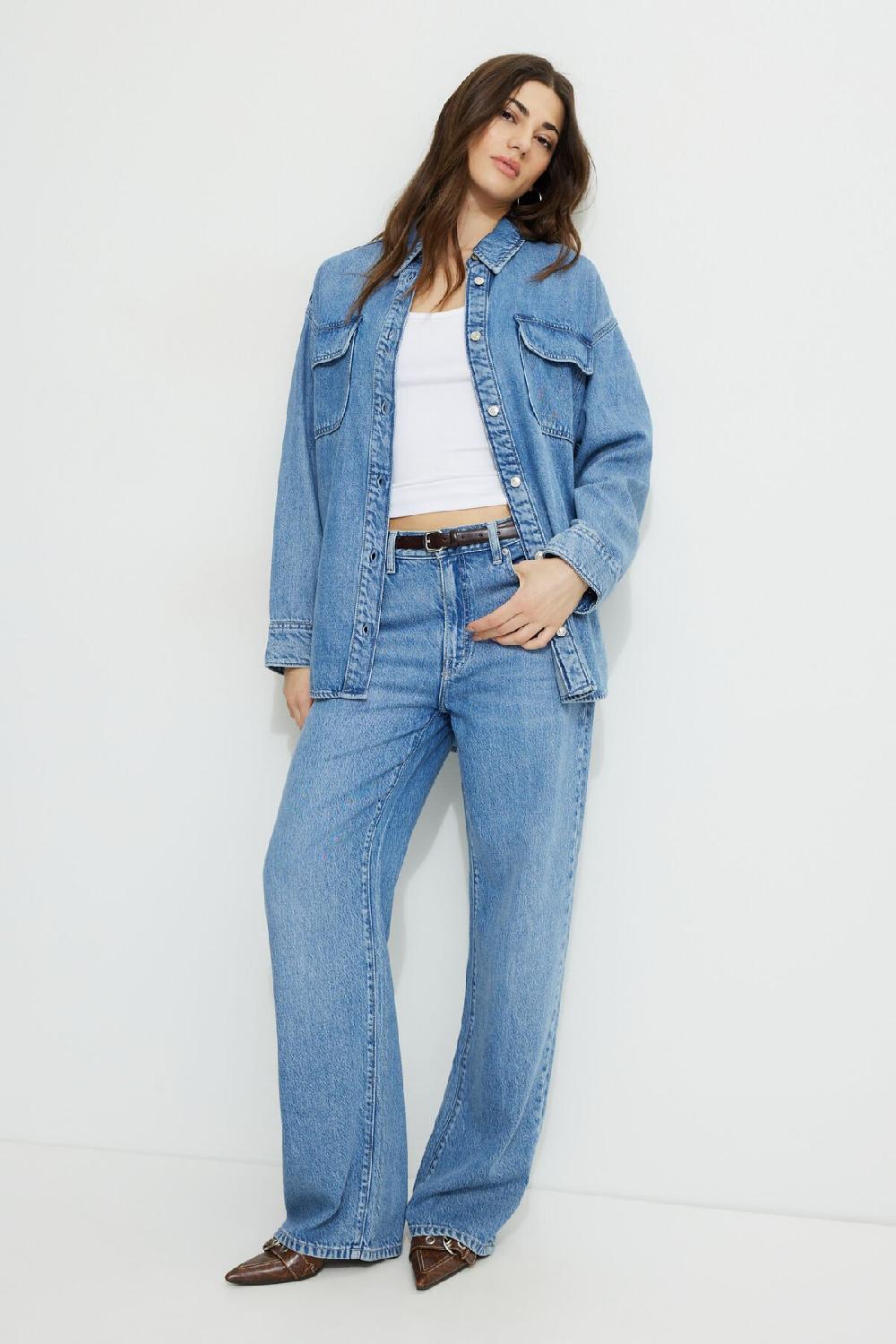 Dynamite Jean Ample à Jambe Droite En Tencelᵐᶜ Sydney