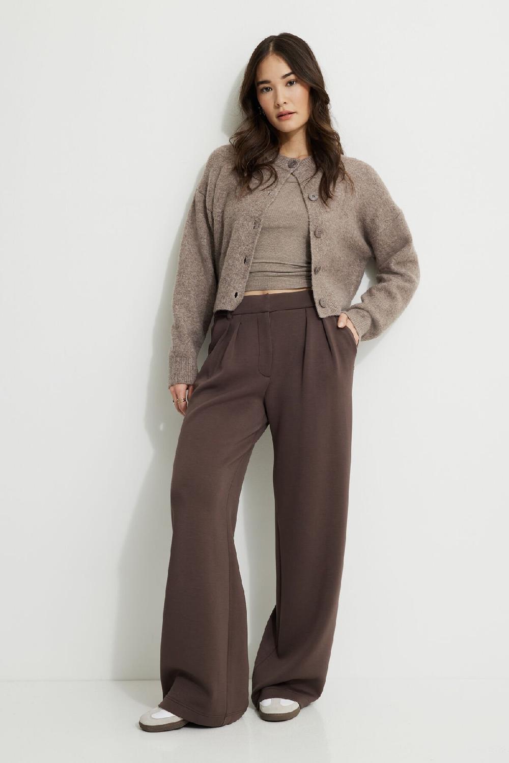 dynamite Pantalon à jambe large en scuba Anywear Alex