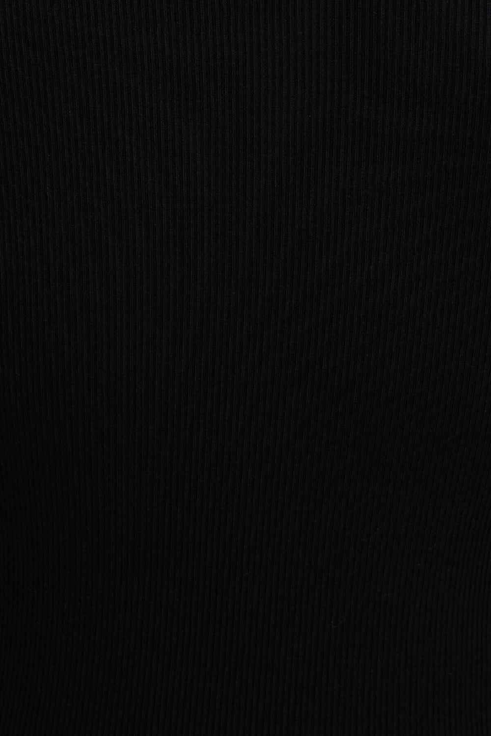 Dynamite T Shirt Côtelé à Bordure Contrastante Et Manches Longues