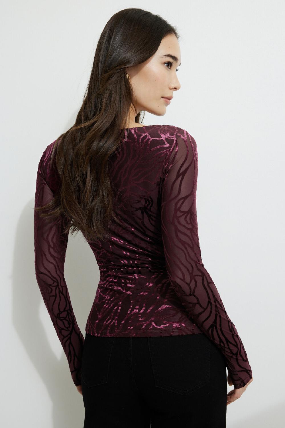 Dynamite T Shirt Stella à Effet Usé Et Manches Longues