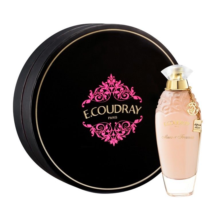 e.coudray Coffret noir Musc & Freesia Eau de toilette 250 ml