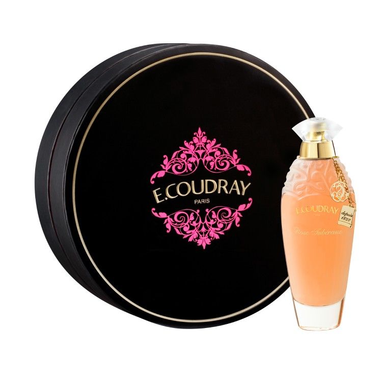 e.coudray Coffret noir Rose Tubéreuse Eau de toilette 100 ml