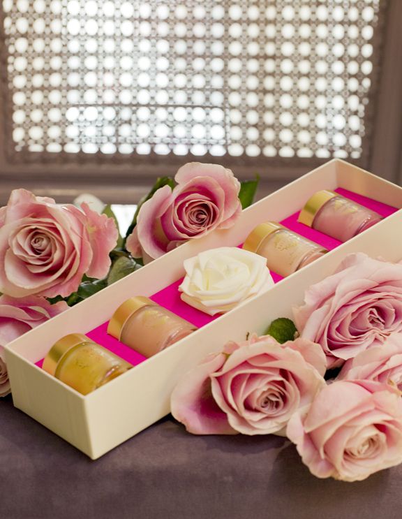 E.coudray Le Coffret “Collection” Bain Crème 4 Pots 30 Ml Chacun