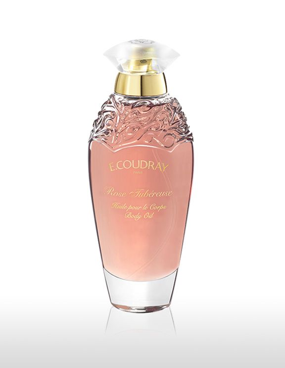 e.coudray Rose tubéreuse Huile pour le corps 100 ml
