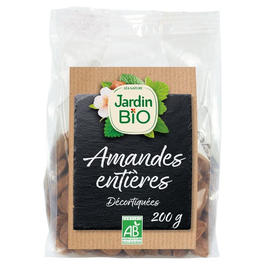 eau thermale jonzac Amandes entières décortiquées - bio