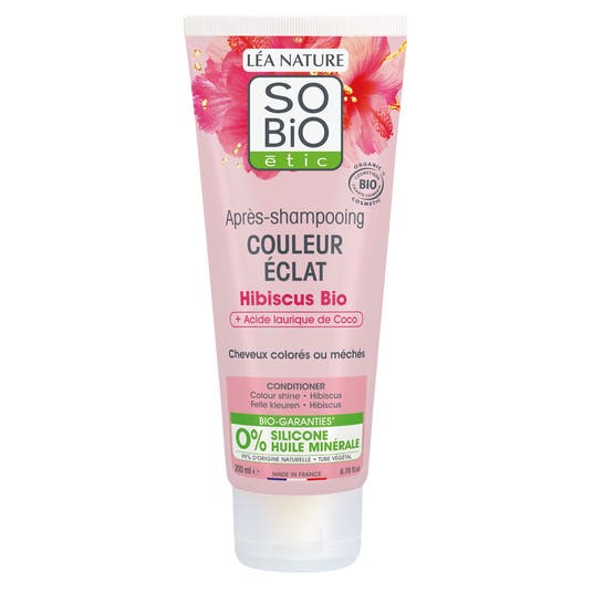 eau thermale jonzac Après-shampooing couleur éclat Hibiscus